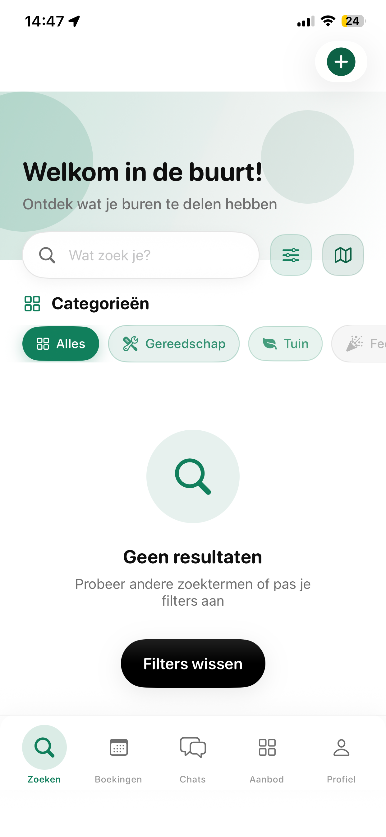BuurtHuurt-app: zoeken in de buurt